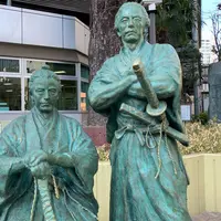 勝海舟・坂本龍馬師弟像の写真・動画_image_486220
