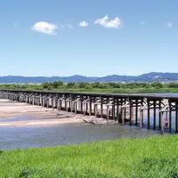 流れ橋（上津屋橋）の写真・動画_image_85710