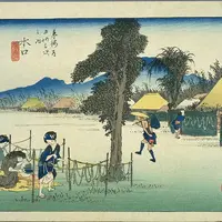 東海道水口宿 水口城天王口跡 案内板の写真・動画_image_916278