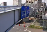 くるくる回る歩道橋で向こう側へ