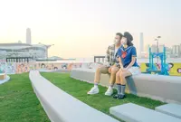 湾仔臨時海浜花園の写真・動画_image_1403215