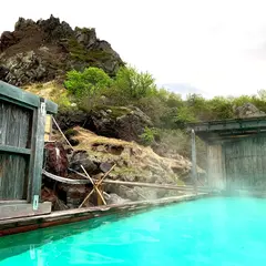 須川高原大露天風呂「大日湯」