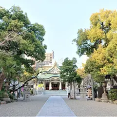 難波八坂神社 拝殿