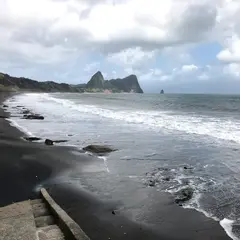 砂浜温泉