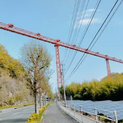 高松空港 航空機進入灯橋梁