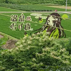田んぼアート 展望台