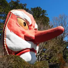 春野の大天狗面