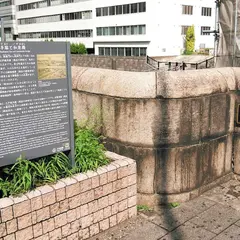 柳原土手跡・和泉橋 説明板