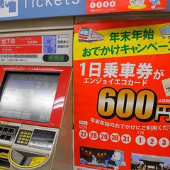 一日券を購入します