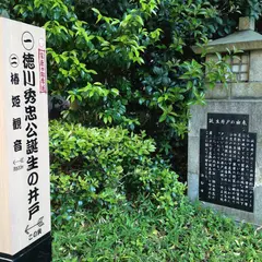 徳川秀忠誕生の井戸