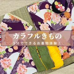 着物レンタル【カラフルきもの】