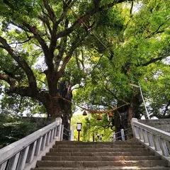 山王神社二の鳥居（一本柱鳥居）