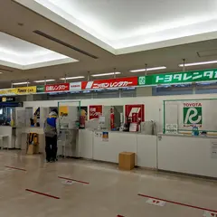花巻空港１階レンタカーカウンター
