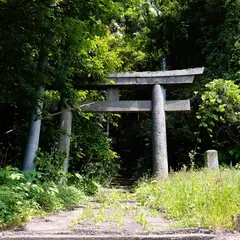 鳥海山大物忌神社 蕨岡口ノ宮 一ノ鳥居