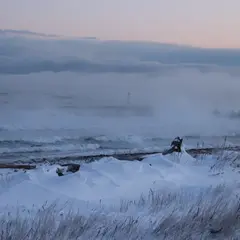 氷漬け灯台（モーゼ）