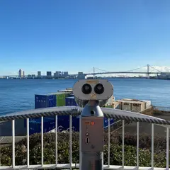 竹芝桟橋 双眼鏡