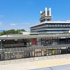 奈良公園バスターミナル 屋上庭園