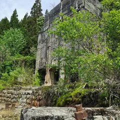 大泉鉱山選鉱場跡地