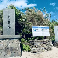 日南海岸国定公園青島の碑