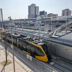 宇都宮駅東口駅（栃木）（ライトライン・下り）