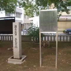 藤井藍田 玉生堂跡