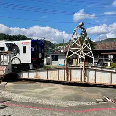 天竜二俣駅 機関車転車台