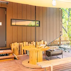 Camp Base Kadojin(キャンプベースカドジン)テントサウナ＆BBQ＆プロジェクター