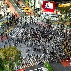 渋谷スクランブル交差点