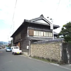 趣のある奈半利の古い町並み（登録有形文化財）
