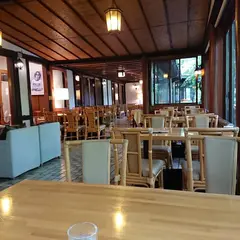 万平ホテルカフェテラス