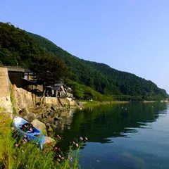 海津の町並み
