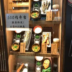 炭火焼干物定食 しんぱち食堂