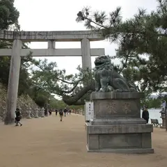 厳島神社 石鳥居