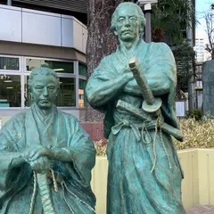 勝海舟・坂本龍馬師弟像