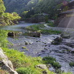 湯原温泉 砂湯 長寿の湯