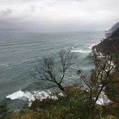 親不知・子不知海岸