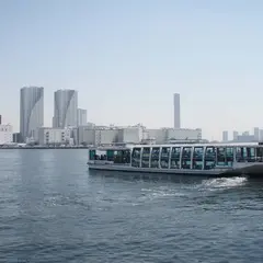 浅草〜お台場 水上バス内