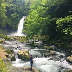 天城国際ます釣場