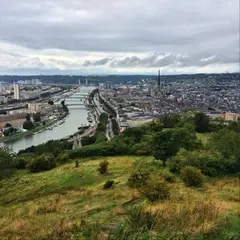 Rouen Panorama De La Côte Sainte Catherine