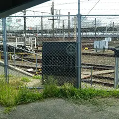 豊橋駅鉄道唱歌石碑