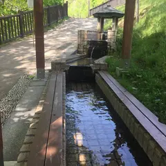 北湯沢温泉足湯