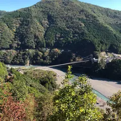 谷瀬の吊り橋