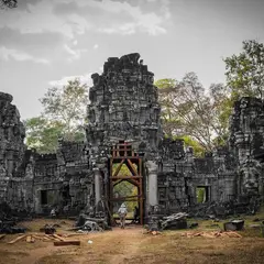 Prasat Preah Khan of Kampong Svay（大プリア・カン遺跡）