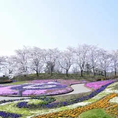 国営みちのく杜の湖畔公園