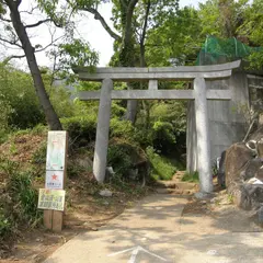 筑波山 白雲橋コース 登山口 鳥居