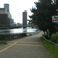 福島浜緑道｜Red ＆ Blue Street