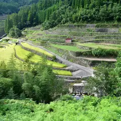 広内・上原地区の棚田の展望台