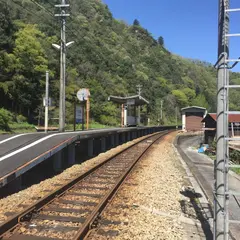旧JR三江線 口羽駅跡