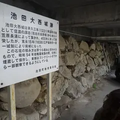 大西池田城跡