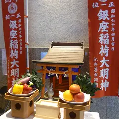 銀座稲荷大明神（越後屋屋上）＊非公開